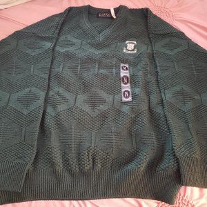 Classic green Blarney Woolen Mills sweater / Size Medium